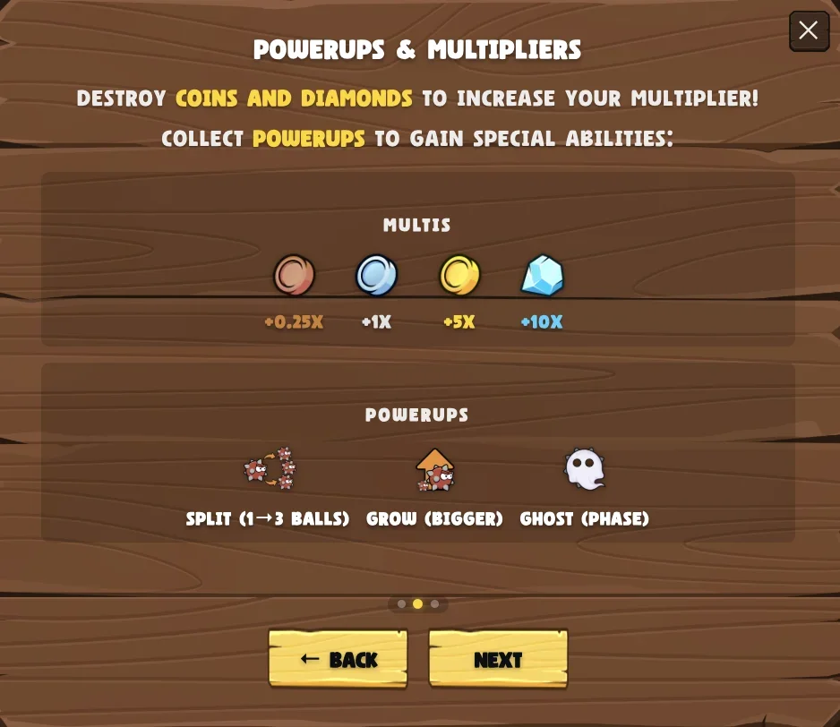 Angry Balls screenshots and interface gallery
